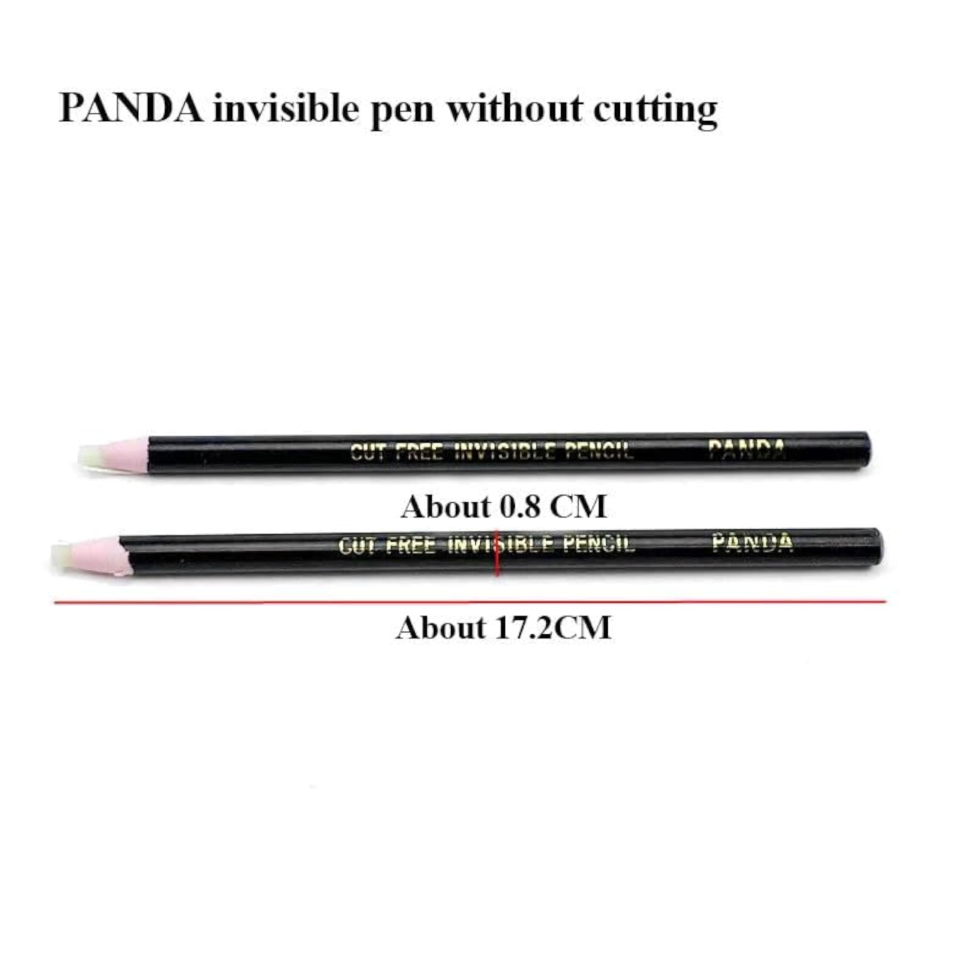 Invisible Wax Pencil White for Fabric Marking, 6 Pieces